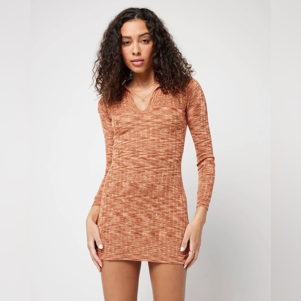 NWT L*SPACE Revolve Aria Dress In Multi size L